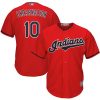 Superb Guardians #10 Edwin Encarnacion Red Stitched Youth MLB Jersey Act fast Only a few left Secure yours today