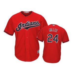 Superb Guardians #24 Andrew Miller Scarlet Alternate 2019 Cool Base Stitched MLB Jersey