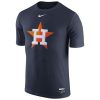 Superb Houston Astros Nike Authentic Collection Legend Logo 1.5 Performance T Shirt Navy