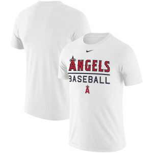 Superb Los Angeles Angels Nike Practice Performance T Shirt White