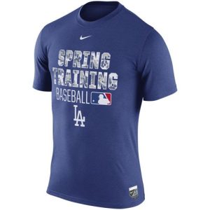Superb Los Angeles Dodgers Nike 2016 Authentic Collection Legend Team Issue Spring Training Performance T Shirt Royal