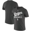 Superb Los Angeles Dodgers Nike Practice Performance T Shirt Anthracite