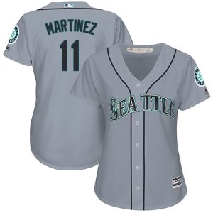Superb Mariners #11 Edgar Martinez Grey Road Women's Stitched MLB Jersey For a short time available Grab yours quickly to own a team jersey