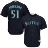 Superb Mariners #51 Randy Johnson Navy Blue Cool Base Stitched Youth MLB Jersey Hurry Exclusive offer Place your order immediately for a great jersey