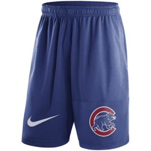 Superb Men's Chicago Cubs Nike Royal Dry Fly Shorts