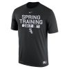 Superb Men's Chicago White Sox Nike Black Authentic Collection Legend Team Issue Performance T Shirt