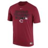 Superb Men's Cincinnati Reds Nike Red Authentic Collection Legend Team Issue Performance T Shirt
