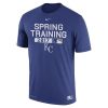 Superb Men's Kansas City Royals Nike Royal 2017 Spring Training Authentic Collection Legend Team Issue Performance T Shirt