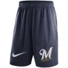 Superb Men's Milwaukee Brewers Nike Navy Dry Fly Shorts