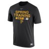 Superb Men's Pittsburgh Pirates Nike Black Authentic Collection Legend Team Issue Performance T Shirt