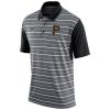 Superb Men's Pittsburgh Pirates Nike Gray Dri FIT Stripe Polo
