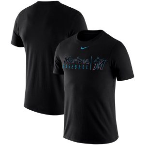 Superb Miami Marlins Nike 2019 Practice T Shirt Black