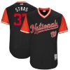 Superb Nationals #37 Stephen Strasburg Navy Stras Players Weekend Authentic Stitched MLB Jersey