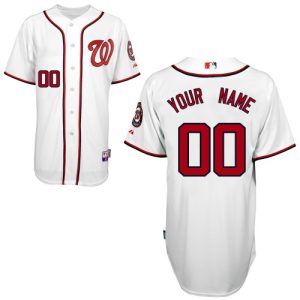 Superb Nationals Authentic White 2011 Cool Base MLB Jersey (S 3XL)