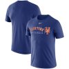 Superb New York Mets Nike MLB Team Logo Practice T Shirt Royal