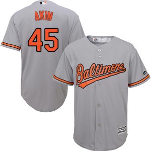 Superb Orioles #45 Keegan Akin Grey Cool Base Stitched Youth MLB Jersey Sports enthusiasts seize this opportunity Order now to feel the game excitement