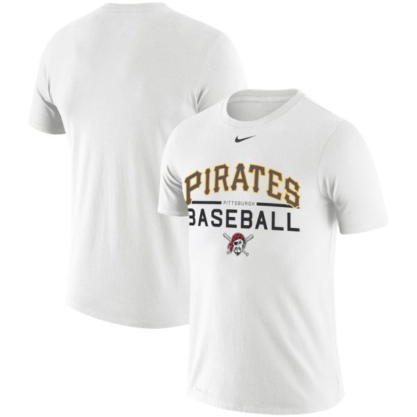 Superb Pittsburgh Pirates Nike Practice Performance T Shirt White