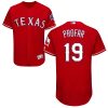 Superb Rangers #19 Jurickson Profar Red Flexbase Authentic Collection Stitched MLB Jersey