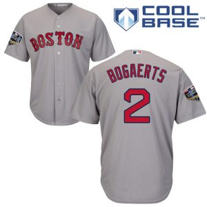 Superb Red Sox #2 Xander Bogaerts Grey Cool Base 2018 World Series Stitched Youth MLB Jersey Limited stock Order now to show your love for your team