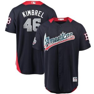 Superb Red Sox #46 Craig Kimbrel Navy Blue 2018 All Star American League Stitched MLB Jersey