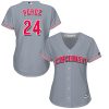 Superb Reds #24 Tony Perez Grey Road Women's Stitched MLB Jersey With high demand Don't miss out Order now to wear your team colors