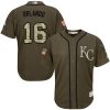 Superb Royals #16 Paulo Orlando Green Salute to Service Stitched Youth MLB Jersey Sports enthusiasts seize this opportunity Order now to feel the game excitement