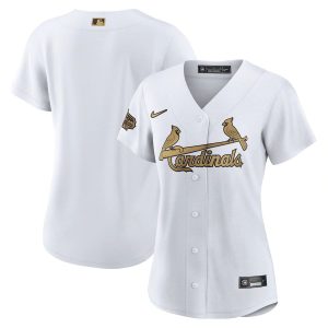 Superb St. Louis Cardinals Blank Women's Nike White 2022 MLB All Star Game Replica Jersey Be among the first buyers Order now to enjoy top notch quality