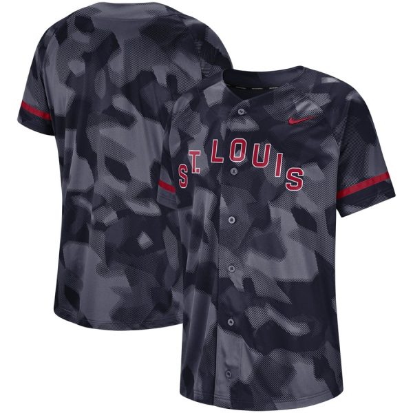 Superb St. Louis Cardinals Nike Camo Jersey Navy