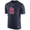 Superb St.Louis Cardinals Nike Authentic Collection Legend Logo 1.5 Performance T Shirt Navy