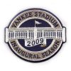 Superb Stitched 2009 New York Yankees Stadium Inaugural Season Jersey Patch