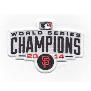 Superb Stitched 2014 San Francisco Giants MLB World Series Champions Logo Jersey Sleeve Patch