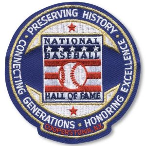 Superb Stitched MLB National MLB Hall Of Fame and Museum Patch