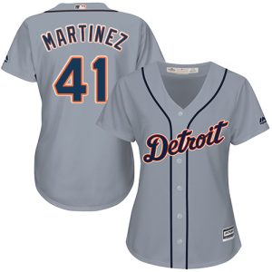Superb Tigers #41 Victor Martinez Grey Road Women's Stitched MLB Jersey Retailers boost your inventory Order now to meet customer demand