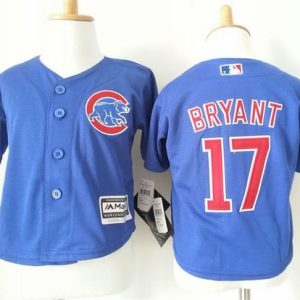 Superb Toddler Cubs #17 Kris Bryant Blue Cool Base Stitched MLB Jersey Collectors this is a must have Add it to your collection by ordering