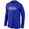 Superb Toronto Blue Jays Long Sleeve MLB T Shirt Blue