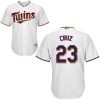 Superb Twins #23 Nelson Cruz White Cool Base Stitched Youth MLB Jersey For a short time available Grab yours quickly to own a team jersey
