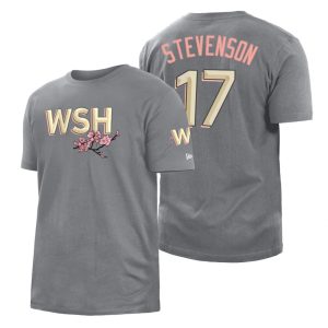 Superb Washington Nationals #17 Andrew Stevenson Men's Nike Gray Big Tall 2022 City Connect New T Shirt Retailers boost your inventory Order now to meet customer demand