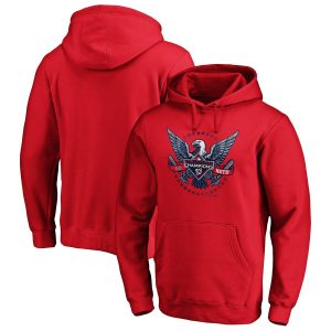 Superb Washington Nationals Majestic 2019 World Series Champions Hometown Neighborhood Play Pullover Hoodie Red
