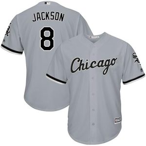 Superb White Sox #8 Bo Jackson Grey Road Cool Base Stitched Youth MLB Jersey Be among the first buyers Order now to enjoy top notch quality