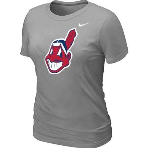Superb Women's MLB Cleveland Guardians Heathered Nike Blended T Shirt Light Grey Sports enthusiasts seize this opportunity Order now to feel the game excitement
