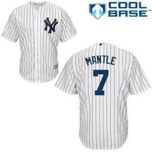 Superb Yankees #7 Mickey Mantle Stitched White Youth MLB Jersey Sports enthusiasts seize this opportunity Order now to feel the game excitement